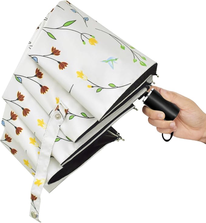 Cuby UV Sun Umbrella Compact Folding Umbrella lightweight Portable Manual - Image 7