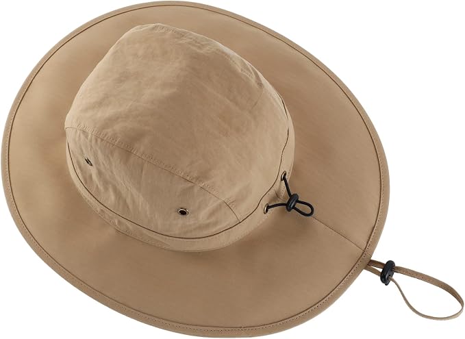 Home Prefer Summer UPF 50+ Men's Bucket Sun Hat Wide Brim Fishing Hat Safari Hat - Image 4