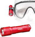 ORCATORCH D560 Mini Scuba Dive Light Headlamp 650 Lumen Mask Diving Flashlight by ORCATORCH