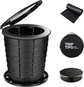 TRIPTIPS Upgrade Retractable Portable Toilet Travel Toilet Adjustable Height by Triptips
