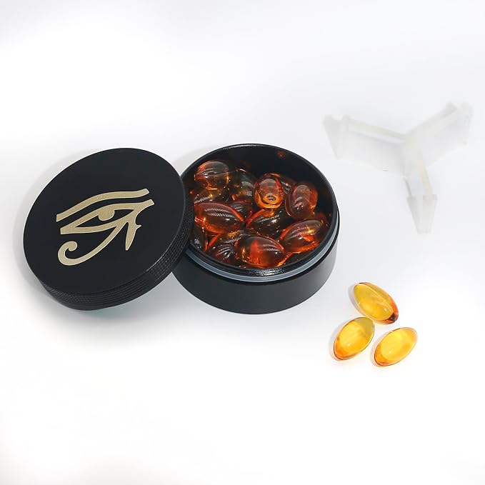 Small Pill Case 3 Compartments, Metal Round Portable Pill Box, Waterproof - Image 6