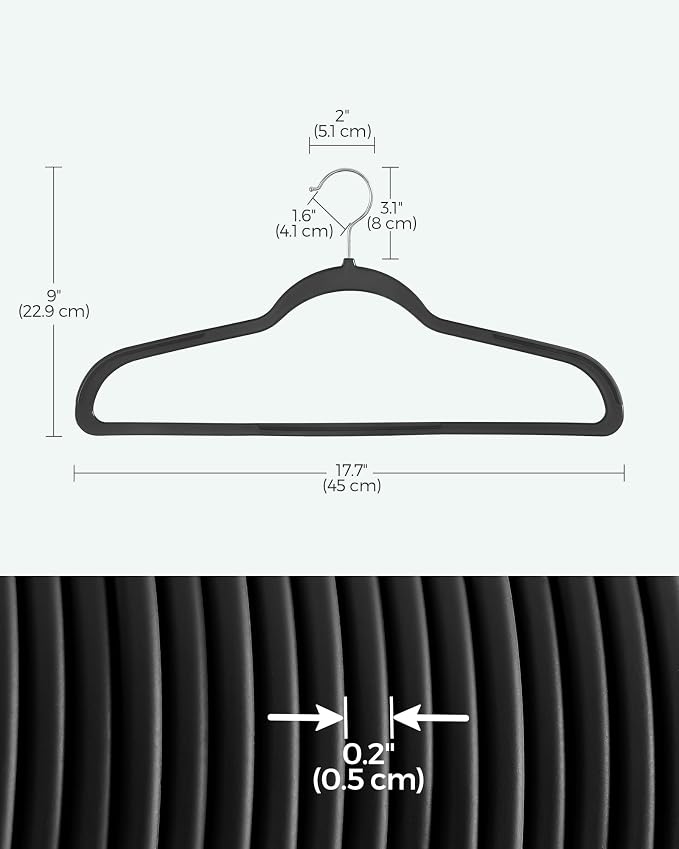 SONGMICS Clothes Hangers, Space-Saving - Image 6