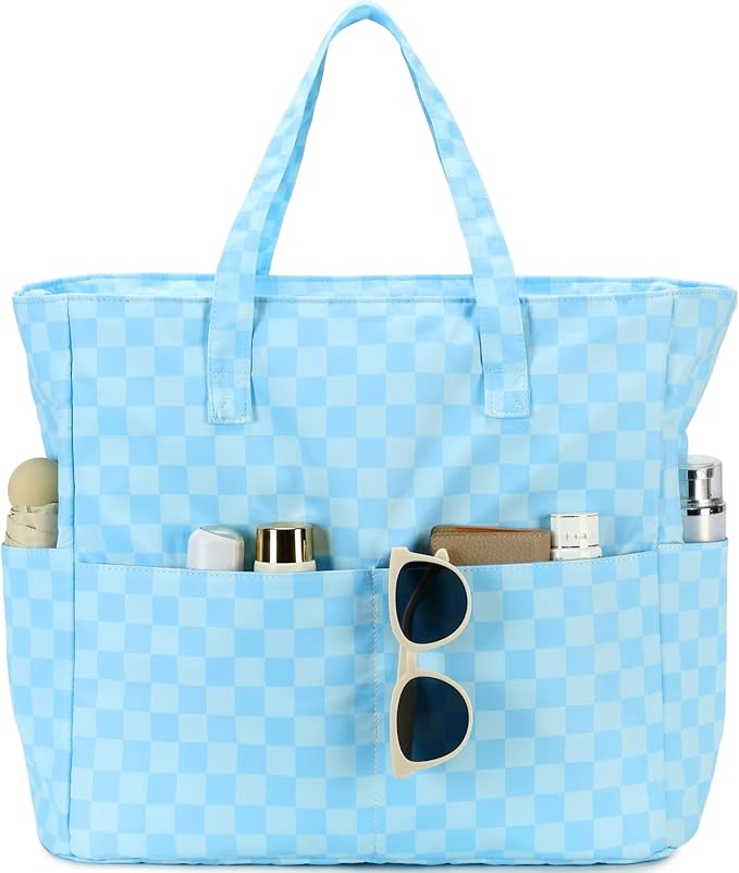 LEDAOU Beach Bag Waterproof Sandproof Women Tote Bag Pool Bag by LEDAOU