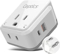 Ceptics Thailand Travel Adapter Set, PAK KIT 20W PD & QC, Type O by Ceptics