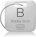Customized Stainless Steel Luggage Tags: Personalize Your Suitcases, and Bags by Kcule