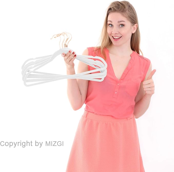 MIZGI Premium Velvet Hangers Heavy Duty - Image 9