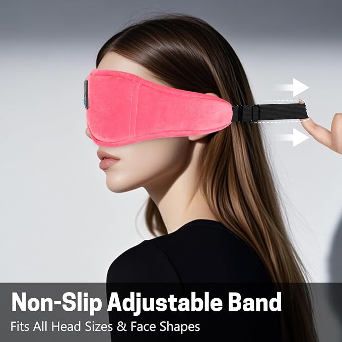 Sleep Mask with Bluetooth Headphones 3D Contour Sleeping Headphones 5.4 - Image 7