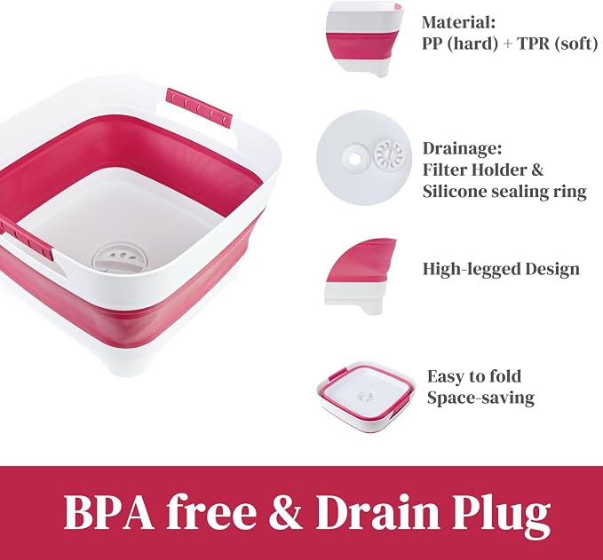 Collapsible Dish Basin, Wash Basin - Image 4