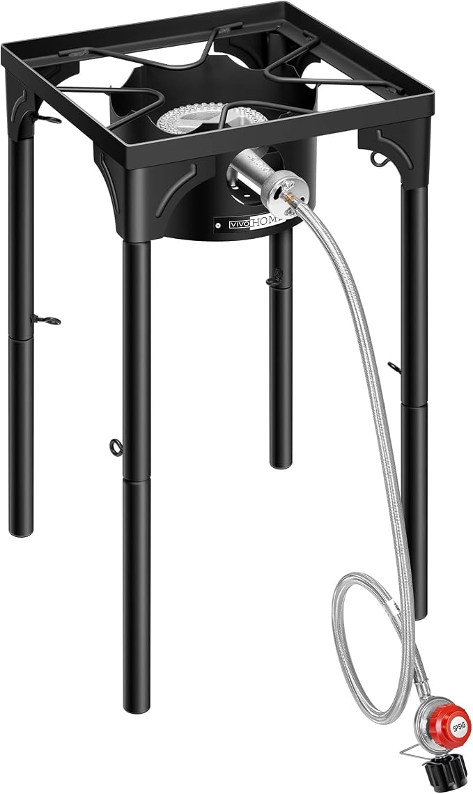 VIVOHOME 100, 000 BTU Single Burner Propane Gas Stove, Portable Outdoor Camping by VIVOHOME
