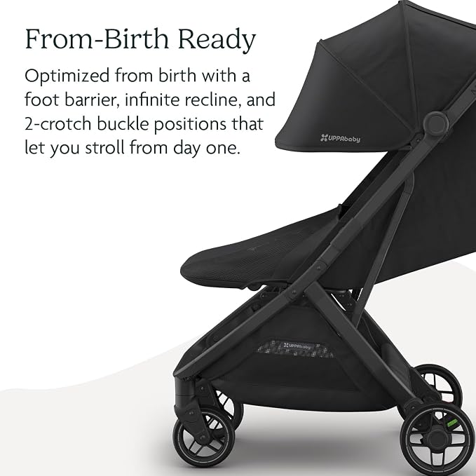 UPPAbaby Minu V3 Travel Stroller | Lightweight + Compact Design | One-Hand Fold - Image 4