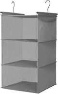 MAX Houser 3 Tier Shelf Hanging Closet Organizer, Space Saver, Closet Hanging by MAXHouser