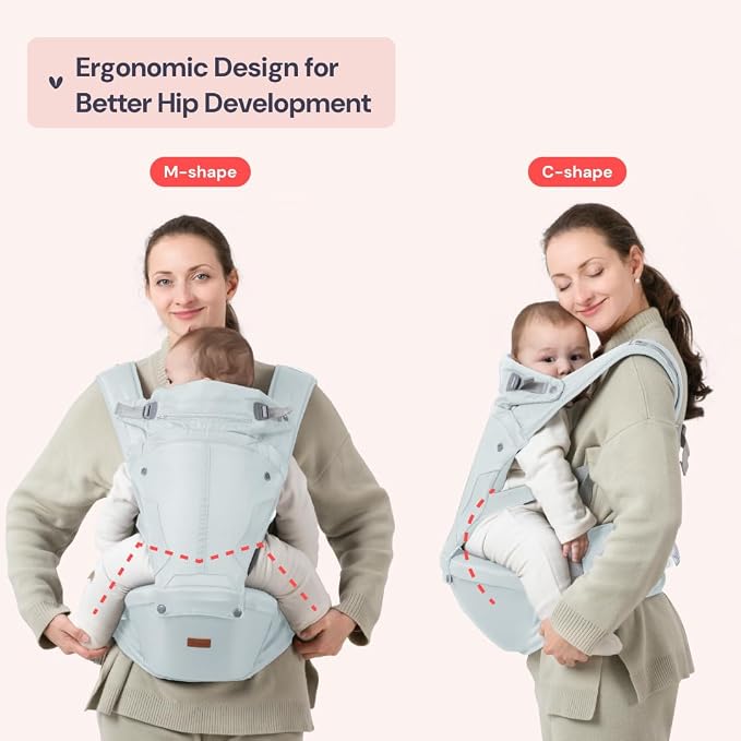 BabbleRoo Grow Carrier – 6-in-1 Baby Carrier - Image 2
