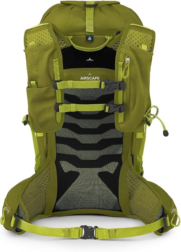 Osprey Talon Velocity 30L Men's Hiking Backpack, Matcha Green/Lemongrass - Image 6