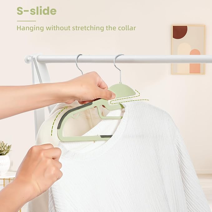 BAGAIL Plastic Hangers 50 Pack - Image 4