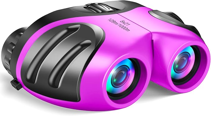 LET'S GO! Binocular for Kids, Compact High Resolution Shockproof Binoculars by LETSGO