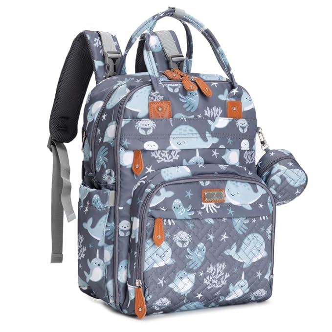BabbleRoo Diaper Bag Backpack by BabbleRoo