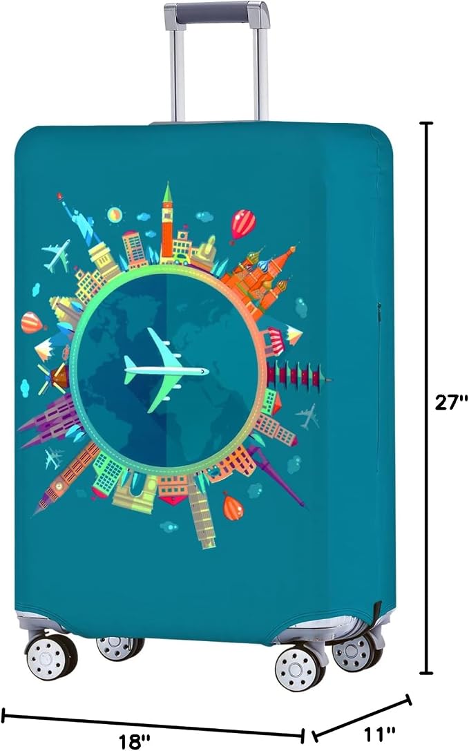 Travelkin Luggage Covers For Suitcase Tsa Approved, Suitcase Cover Protector - Image 10