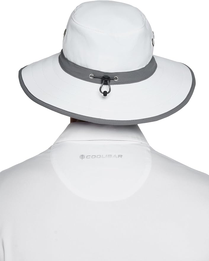Coolibar UPF 50+ Men's Women's Matchplay Golf Hat - Image 8