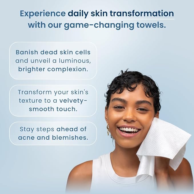 Clean Skin Club Clean Towels XL® Supreme, 100% USDA Biobased Face Towel - Image 8