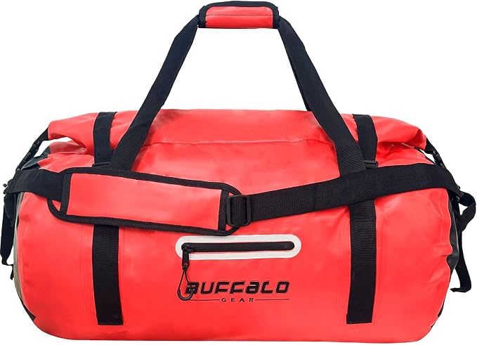 Buffalo Gear Waterproof Duffle Bag 40L 60L 80L Roll-top Dry Bag Heavy Duty by BuffaloGear