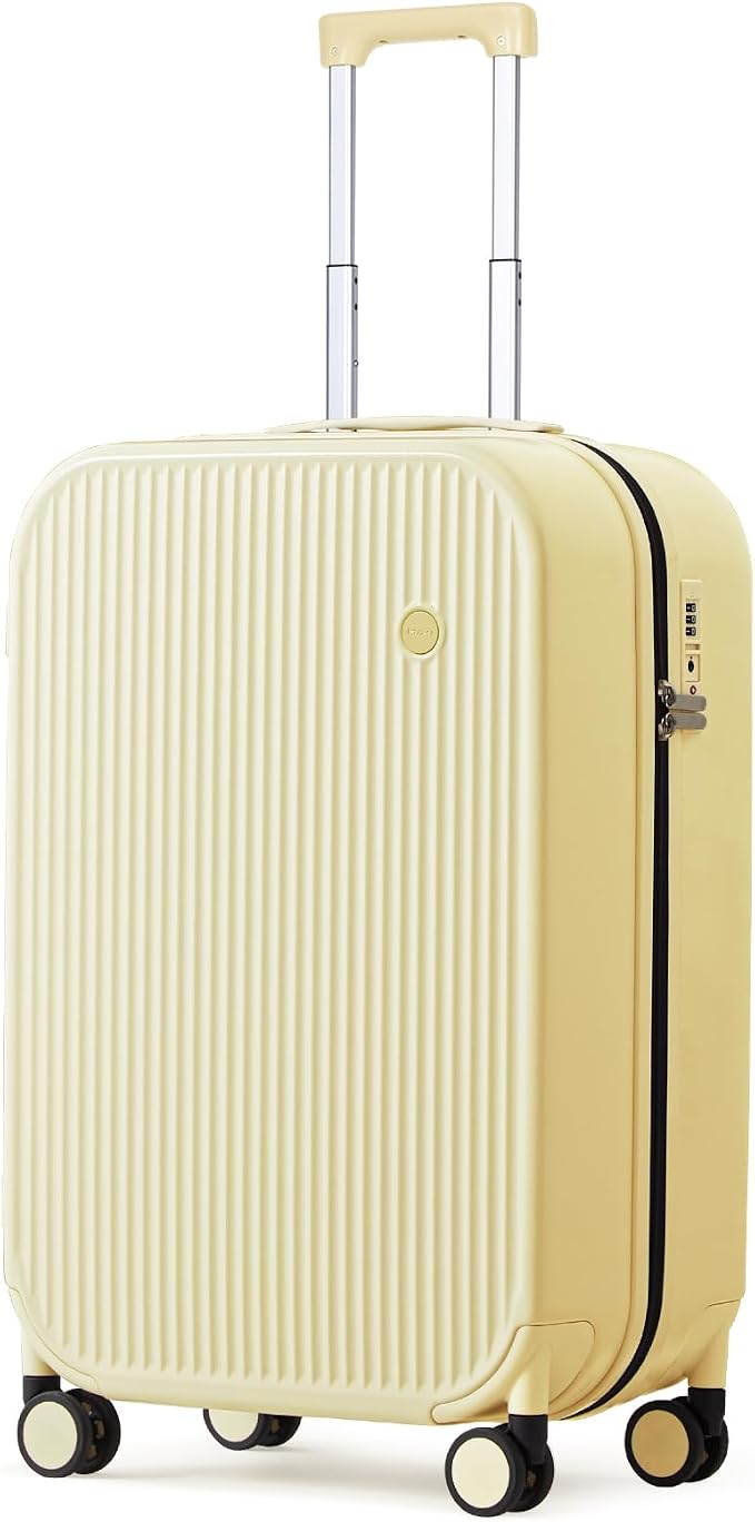 mixi 20 Inch Carry On Luggage PC Hardside Suitcases by MIXI