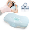 Cervical Pillow for Neck and Shoulder Support, Ergonomic Memory Foam Contour by LTHTRADE