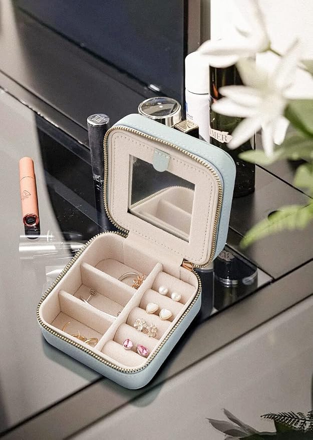 S.Leaf Travel Jewelry Organizer Travel Jewelry Boxes - Image 5
