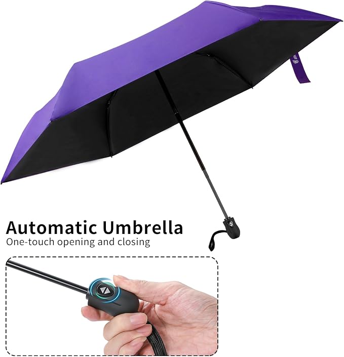 GAOYAING Compact Automatic Travel Umbrella - Image 6