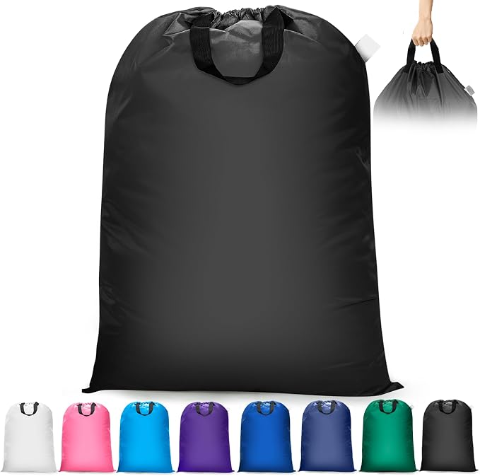 Extra Large Laundry Bag With Handles, Heavy Duty, Travel Laundry Bag by Isink
