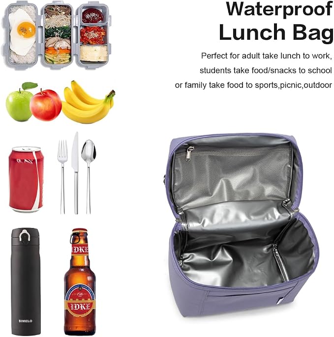 NOL Natural Organic Lifestyle Insulated Lunch Bags - Image 4