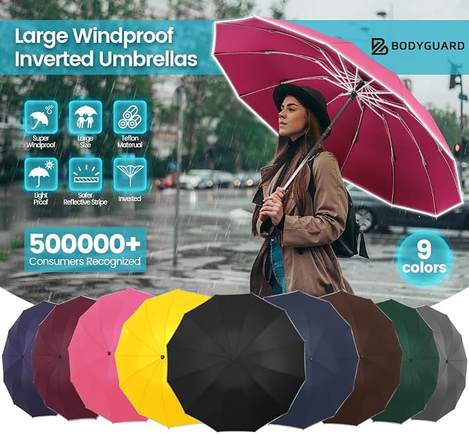 Bodyguard Inverted Umbrella - Image 8
