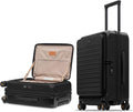 LEVEL8 Top Opening Carry on Luggage Expandable, Large Suitcases by LEVEL8