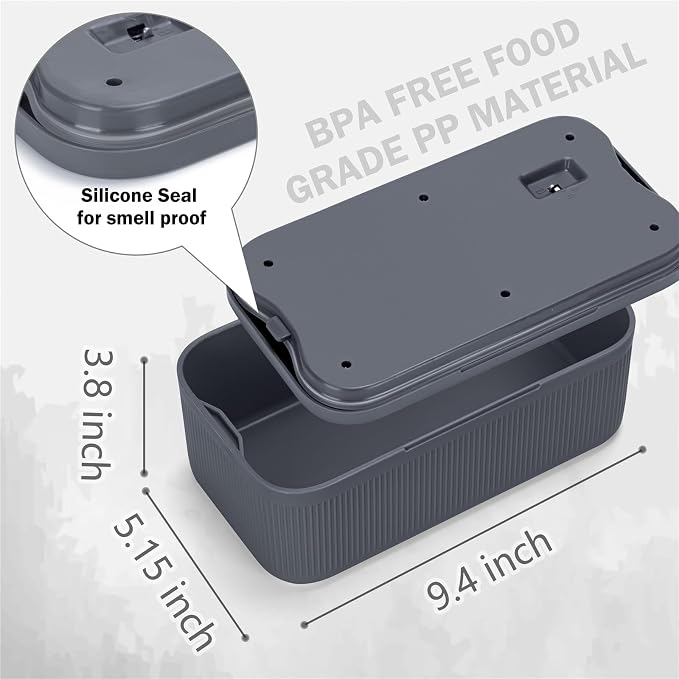 SANIDIKA Lockable Storage Box, Medicine Lock Box, Medical Lockbox, Cell Phone - Image 2