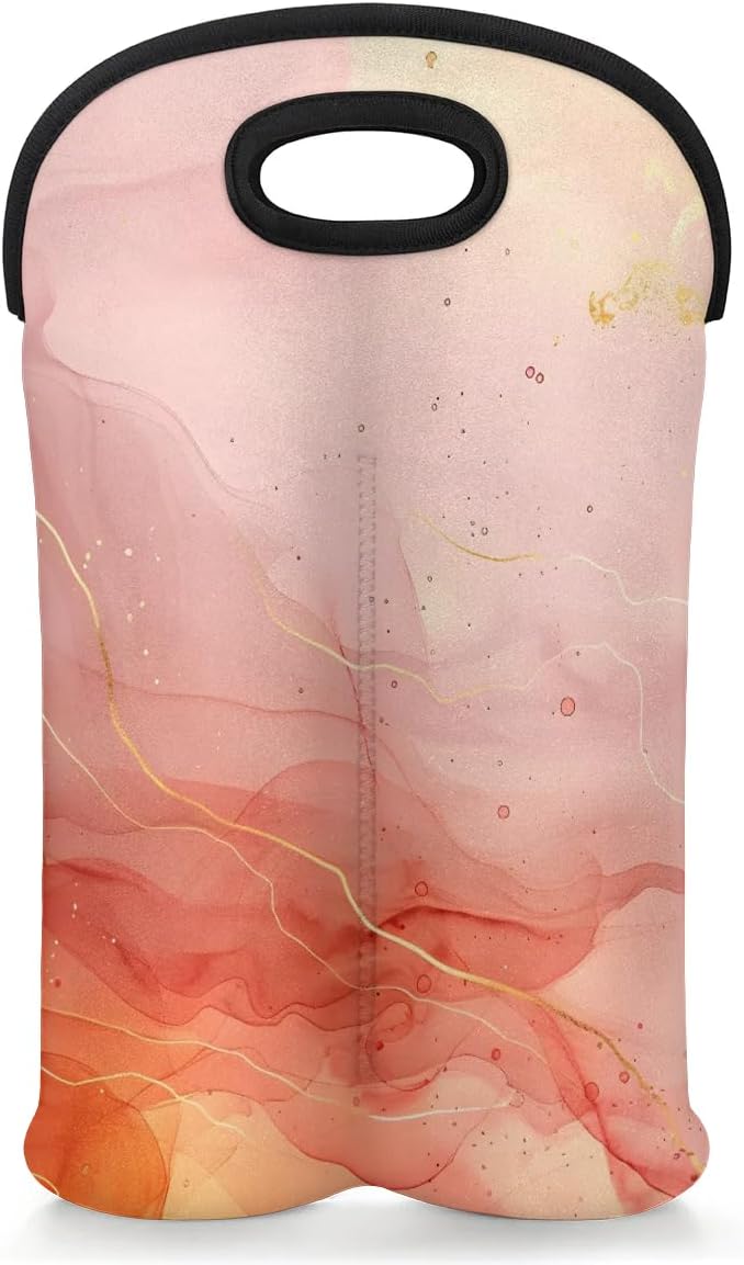 Wine Carrier Tote Personalized Bag by Unknown