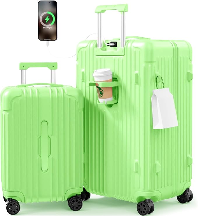 Krute Luggage Sets 2 Piece Suitcase by Krute