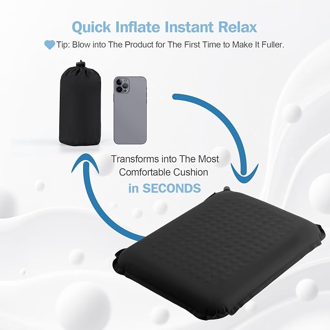 Self-Inflating Airplane Seat Cushion - Image 5