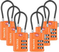TSA Approved Luggage Locks, Travel Locks Which Also Work Great as Gym Locks by TRAVOCE