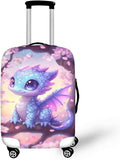Dragon Suitcase Cover Travel Luggage Protector Washable Elastic Suitcase Covers by Dremagia