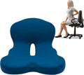 Buttocks Cushion for Office Chair Memory Foam Seat Pad for Butt Support by OuYezy