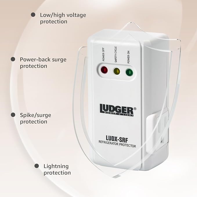 Ludger Power Surge Protector for Appliances, ETL Certified, Unique Side Socket - Image 6