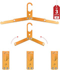 Hikeman Travel Hangers Metal Heavy Duty Folding Hangers by HIKEMAN