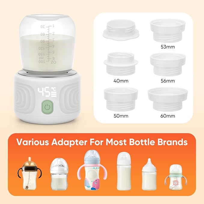 Baby Bottle Warmer, Maypott Portable 3 Minutes Fast Milk Warmer - Image 7