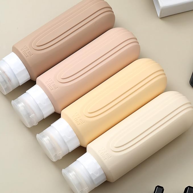 Travel Bottles for Toiletries, Large 6oz Oversize Containers, BPA Free Leak - Image 6