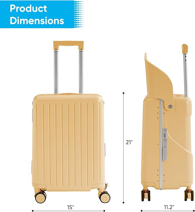 TABU 20" Ride-on Luggage with Seat - Image 2