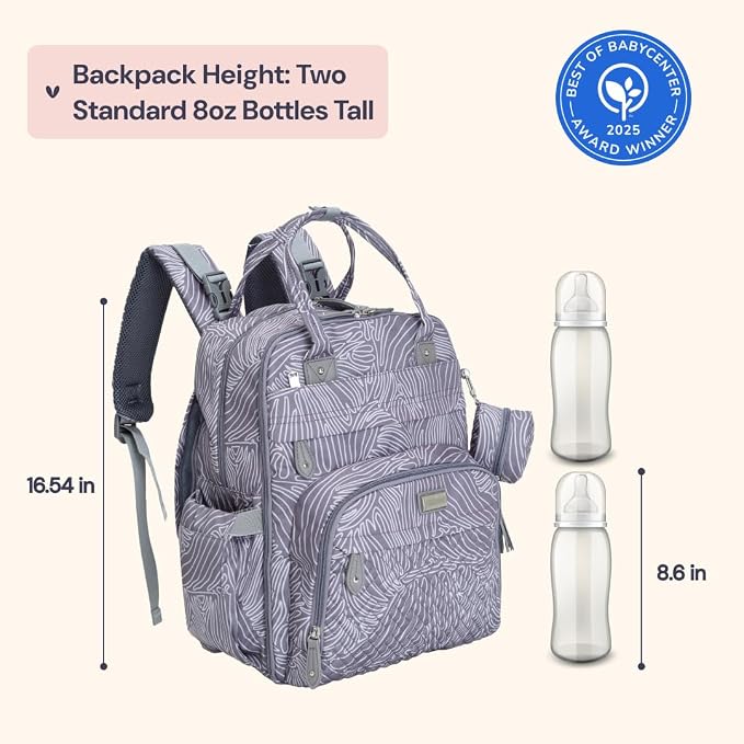 BabbleRoo Diaper Bag Backpack - Image 2