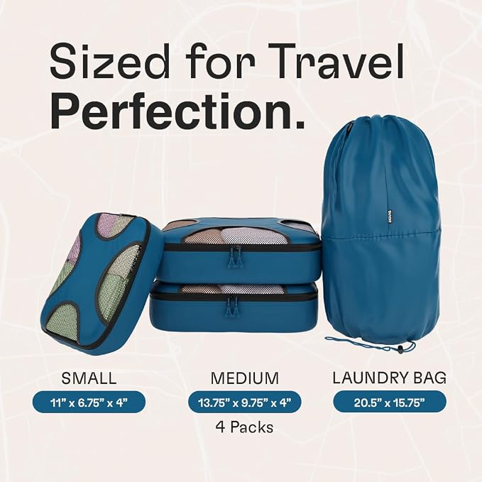 Shacke 6 Set Packing Cubes for Travel - Image 3