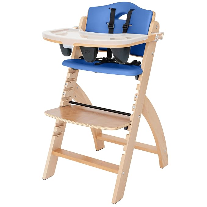 Abiie Beyond Junior Wooden High Chair by Abiie
