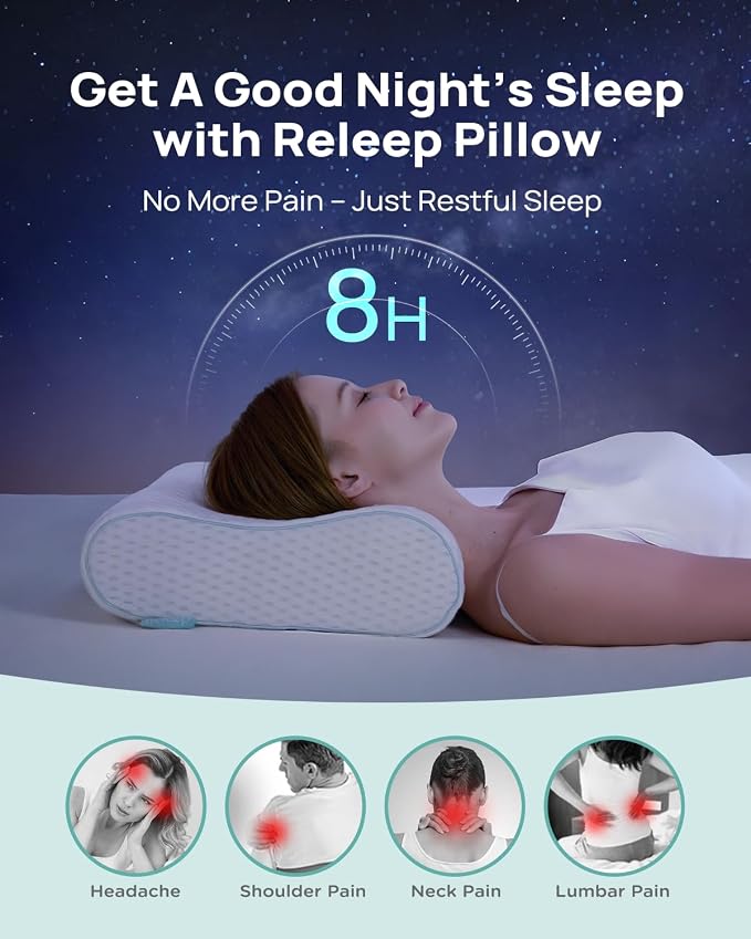 Ergonomic Memory Foam Pillow - Image 5
