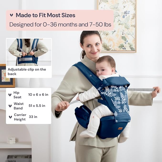 BabbleRoo Grow Carrier – 6-in-1 Baby Carrier - Image 6