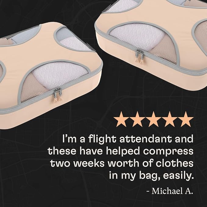 Shacke 6 Set Packing Cubes for Travel - Image 5